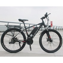 배달용 산악 26 인치 AKEZ 전기 자전거 36V 350W 속도, 02 Black, 한개옵션1