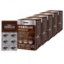 GNM자연의품격 프로폴리스05 5박스 5개월분 / 플라보노이드, 1) 프로폴리스05 5박스 (총 5개