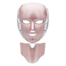 (해외구매대행) 메이티만 LED피부미용기 LED마스크 LED스킨케어 LED피부관리기 LED마스크시트 도깨비팜2, 로즈골드 페이스넥마스크
