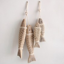 액막이 명태 우드 물고기 모형 풍수인테리어 현관 장식 소품