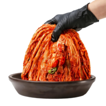 핫땡김치 3Kg 맛있게 매운 매콤한 깔끔한 시원한 포기김치, 1개