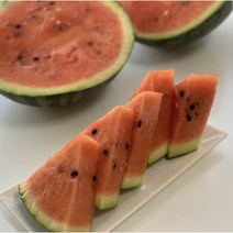 더달당 고당도 당도선별 꿀 수박 하우스 흑수박 함안 고창 애플 스테비아수박, 당도선별 더달당인증 고당고 흑수박 6kg, 1개