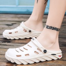 비치샌들홀슈즈 여름 펀칭 소프트톱 남성 슬립온