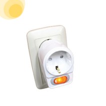 선없는 1구 온오프 멀티탭 절전 개별 스위치 타입