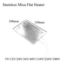 출퇴근기록기 얼굴인식 근태 지문 인식기 150x100mm 5V 12V 24V 36V 48V 110V 220V 380V 스테인레스 운모, 05 150x100mm_04 36V, 05 150x100mm_04 36V