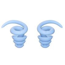 수면 실리콘 귀마개 소음 감소 3 레이어 귀 취소 플러그 Tapones Para Dormir Anti Snore 정렬 거품 방음 릴렉스, [02] Blue