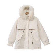 허리스트링털안감 야상숏패딩 캠핑방한복 여행 다운패딩 여성패딩 겨울패딩 북극