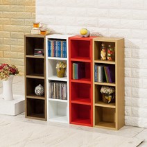 아트박스/포메리트 타워형 틈새 CD장 4칸, 엔틱