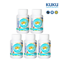 쿠쿠 뉴질랜드초록홍합 20250mg 60캡슐 초록입홍합 분말 green lipped mussel, 20250mg 60캡슐 5통, 20250mg 60캡슐 5통