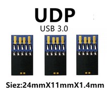 [해외] 10PCS UDP USB 3.0 칩 메모리 플래시 4G 8G 16G 32G 64 기가 바이트 128 기가 바이트 U 디스크 반제품 유니버설 칩 PENDRIVE 공장, 16GB