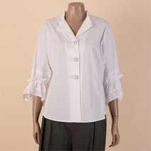 [블루페페] NC08 소매 프릴블라우스 (P213MSC717)