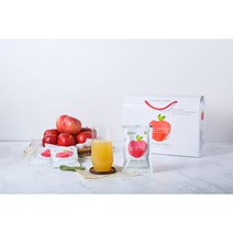 [소백산하늘농장] 씨없는 영주사과즙 소백산하늘사과주스 30포, 110ml