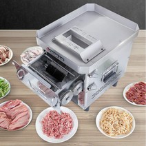 업소용 슬라이서 육절기 110V220V Electric Meat Slicer Commercial Automatic Multifunctional Stainless, 02 220-240V_02 3.5mm_01 미국