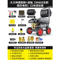 고압세차기 고압세척기 세차건 검은 고양이 세인트 일반 자동차 세탁기 가정용 220V 물총 워터 펌프 브러시 유물 강력한 바닥 잡아, 20. Dali Wangding 액세서리 + 롤러 [9