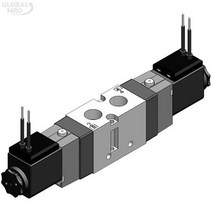 [P1N] KCC 공압솔레노이드밸브 5포트 KS320D 24V 더블 K / 부품 소모품 자재 파츠 ( P1N / 75918EA )