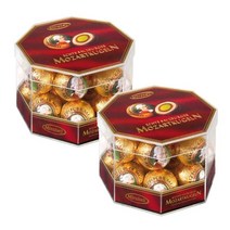 Mirabell Mozart balls transparent box 미라벨 모차르트 볼 트랜스페런트 박스 모짜르트 초콜릿 23g 18개입 2팩, 2개