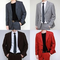 양룸 고급스러운 남자 세미 정장 수트 세트 9컬러 95-115사이즈
