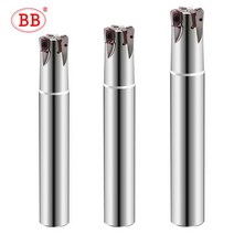BB EXN 하이 피드 밀링 공구 홀더 LNMU LNMU0303 카바이드 인서트 2 면 인덱서 블 CNC 기계 지원, 16 LNMU0303(Steel)10pcs