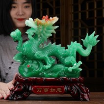 용장식품 선반 현관 사무실 로비 사장실 부자집 인테리어 장식소품, 옥용 대형