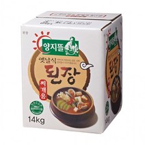 양지뜰 옛날식 된장(찌개용 14kg), 14kg