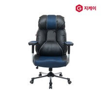 지케이 G스타 코지 블루비틀 의자 게임 책상 컴퓨터 도서관 오피스 리클라이너 공부 유투브 가성비 수능 허리, 단품