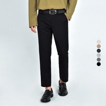 가이스토리 남성용 사계절 일자핏 빅사이즈 세션 9부 슬랙스 5color