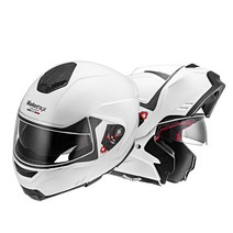 MOTORAX 모리스 오토바이 라이더 헬멧, 펄 화이트