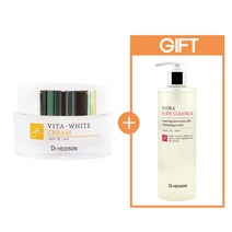 닥터헤디슨 비타 화이트 크림 50ml (플로라 바디 클렌저 500ml 정품 증정), 1개