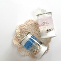 달빛마녀캔들 공효진 바다젤캔들 만들기 DIY 키트-(150ml) 2개, 클린코튼, 블루, 클린코튼/블루