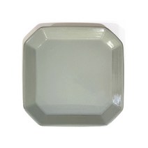 제이엠컴-메종오브제 윤도자기 다인 팔각 정사각 접시 청옥 음식접시 그릇 식기 심플접시 각진접시-JS, 본상품