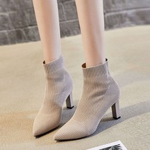 더구두 컴포트 패브릭 앵클삭스부츠-4109