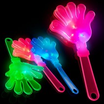 야광맨 LED 짝짝이4색 손뼉봉 응원봉 박수봉 야광봉, [핑크]LED 짝짝이+AG3 배터리 3개