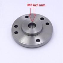 용접턴테이블 용접포지셔너 m14x1mm m14 스핀들 나사 척 플랜지 백 플레이트 k72-100 척용 베이스 플레이트 어댑터 플레이트