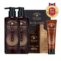 [자연갈색]닥터그루트 새치커버 샴푸400mlx2개+트릿150ml+부스팅스타터x2개, 없음