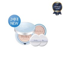 나인위시스 하이드라 앰플 쿠션 플러스 SPF 50+PA+++본품+리필, 17호 퓨어+