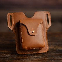 라이더 가죽 사이드 가방 레그백 허벅지 공사장 허리