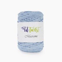쎄비 필 트위스트 마크라메 250g 1볼, 17.파스텔 블루, 1개