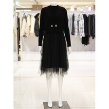 [AK PLAZA] [밸리걸]샤 스커트 니트 원피스(468171)