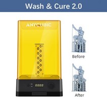 ANYCUBIC-화성 광자 모노 LCD SLA DLP 3D 프린터 모델용 세척 및 경화 2.0 UV 로터리 경화 수지 청소 기계 2 인 1, CHINA, WS2.0