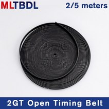 스탠다드메카닉 25meter GT2-6mm 오픈 타이밍 벨트 폭 6mm 10mm 고무 소재 Pitch2mm 정 2GT Reprap 3D 프린터 부품용 동기 벨트 호환 교체, 9mm, 10미터, 1개
