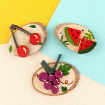 [메이크문구]DIY 냉장고자석만들기 과일3종, 01 체리