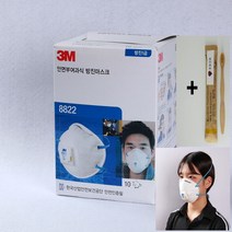 영웅아빠 3M방진마스크 1급 산업용 방독 방역 마스크 방진마스크, 4box