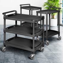 갓니 웨건 드레싱카 빈티지 3단 이동식 서빙카 무빙카트 음식 다용도, W3000 3단 특대 민트그레이, 1개