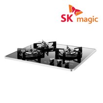 [할인쿠폰지급중] SK매직 2구/3구/4구(285x485/560x430-440/560x480/728x495mm) 가스 레인지 쿡탑 렌지 모음 GRAB221K 외, 배송만, LNG_3구_블랙(전지식), GRABA301D(560x480)