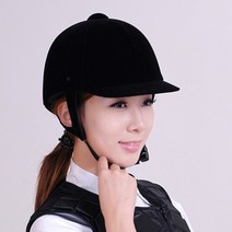 CNTCSM 승마용품 승마 헬멧 남녀 모자 블랙 프리 조절 가방, FREE, 보여진 바와 같이