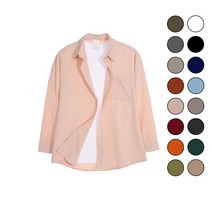 빅앤샵 남성용 링클프리 무지 빅사이즈 셔츠 남방