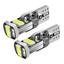 2pcs LED 번호판 빛 W5W T10 램프 닷지 Durango 복수 자 그랜드 캐러밴 여행 도전자 구경 바이퍼 램 1500 2500, [01] W5W T10 2825, [04] Crystal Blue