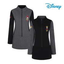 디즈니골프 디즈니골프 여성 멀티 하이넥 베스트 레이어드 긴팔 티셔츠 DJ3LTS014