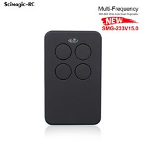 Adyxs 차고 문 원격 제어 433MHz adyxte4433h 파란색 433-HG 브라보 ALIZE EM2C 게이트 열쇠 고리 롤링, 01 black