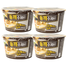 칠갑농산 들깨떡국 수제비 즉석컵용기 188.5g x 4개, 상세페이지 참조